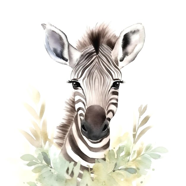 Grafik des Zebras