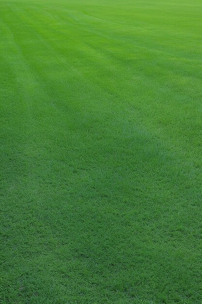 Grama verde ou relva em fundo de céu azul