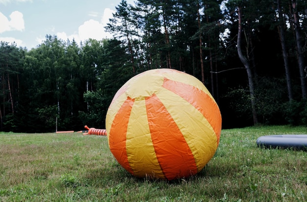 Gran bola única de colores