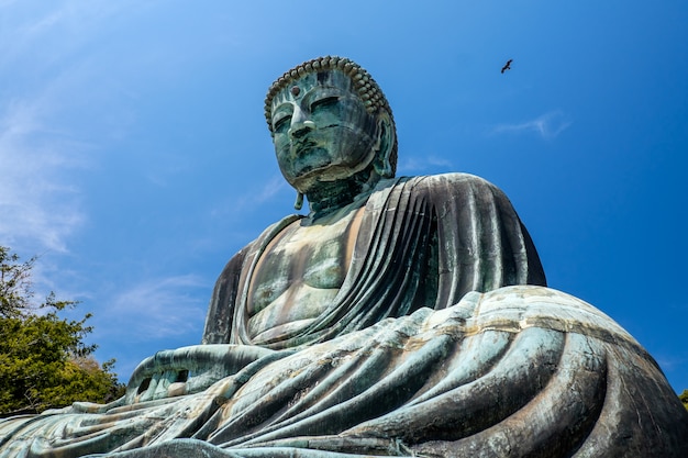 El gran Buda de Kamakura, Japón