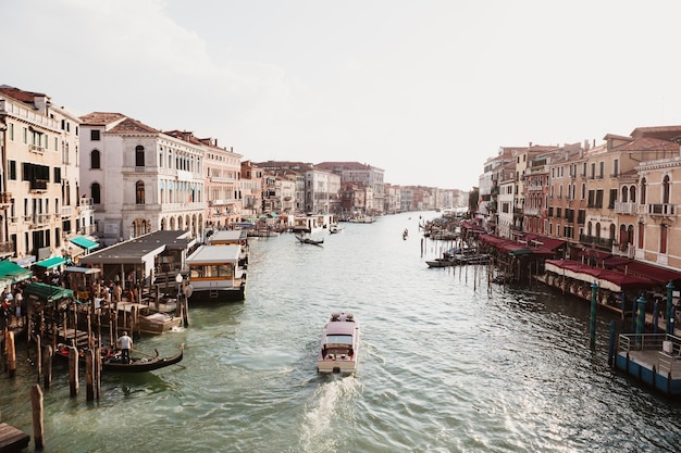 Gran canal en Venezia, Italia