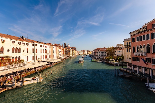 Gran Canale (Grand Canal) von Venezia, Veneto, Italien.