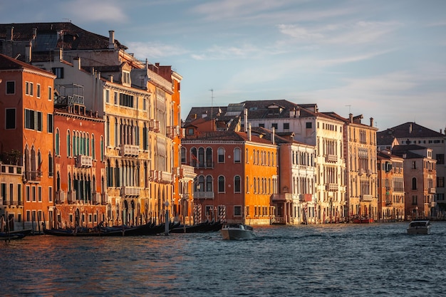 Gran Canale (Grand Canal) von Venezia, Veneto, Italien.