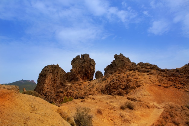 Gran canaria Tejeda Roques vista desde Nublo