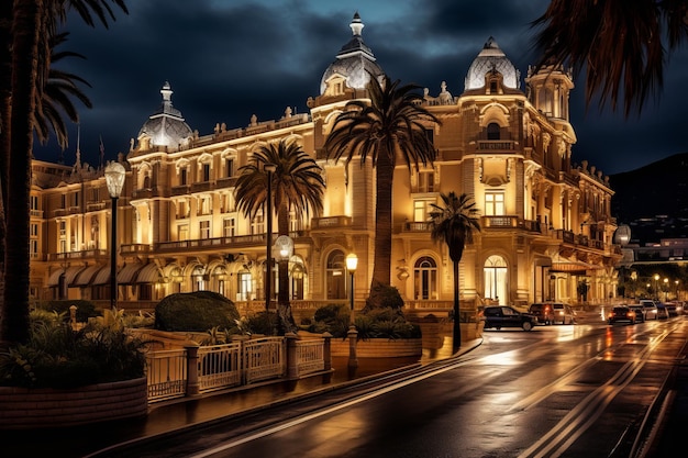 El gran casino de Mónaco, Montecarlo, una estimulante mezcla de juegos de azar y extravagancia
