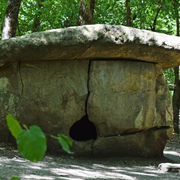 Foto el gran dolmen de shapsug