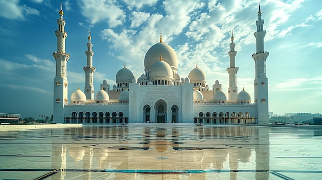 La Gran Mezquita en Abu Dhabi