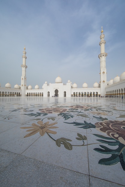 Gran Mezquita Sheikh Zayed en Abu Dhabi, Emiratos Árabes Unidos