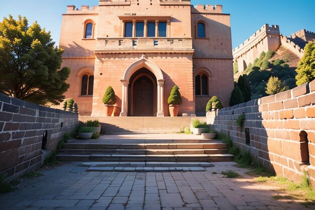 La Gran Muralla de China, hito, maravillas del mundo, atracciones famosas, telón de fondo antiguo