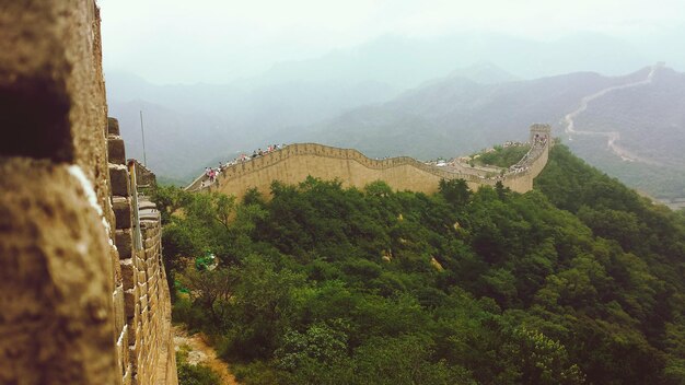 Foto la gran muralla de china