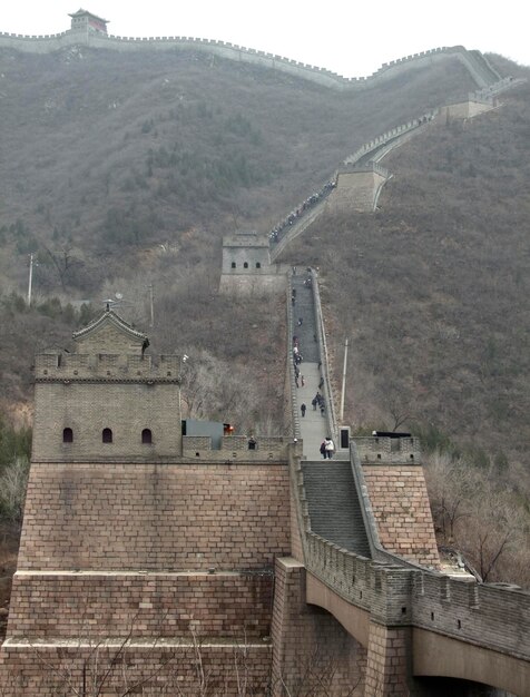 Foto la gran muralla de china