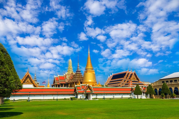 Gran Palacio de Bangkok y templo de Wat Phra Kaew