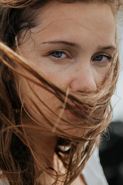 Un gran retrato de una mujer