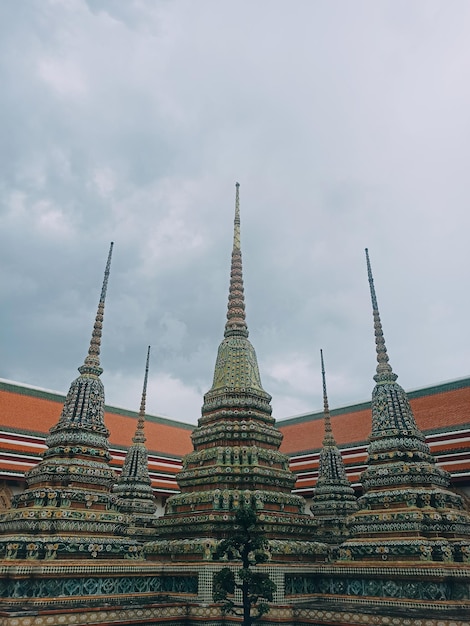 El gran templo del palacio en Bangkok, Tailandia