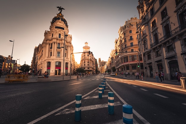 Gran via, rua principal de madrid