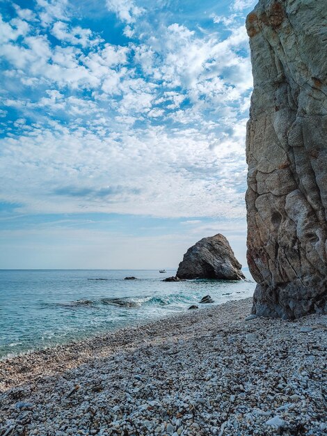 una gran vista de las bellezas de la isla de elba