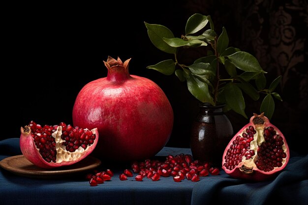 Granatapfel, die von einem Einzelhändler verkauft wurde, erwischt