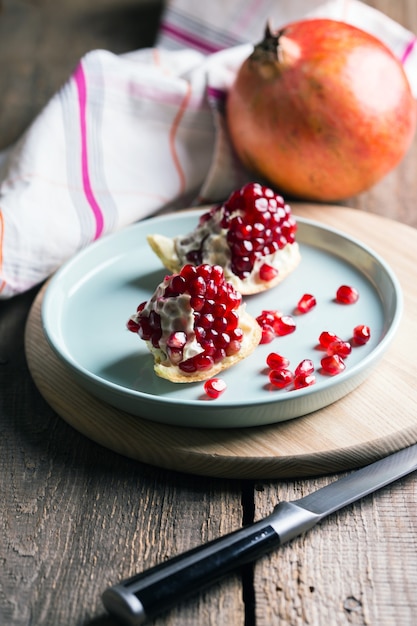 Granatapfel - ein nützliches Produkt bei Anämie