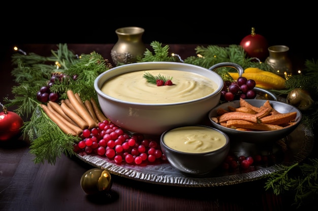 Grand Aioli Weihnachtsessen-Food-Fotografie