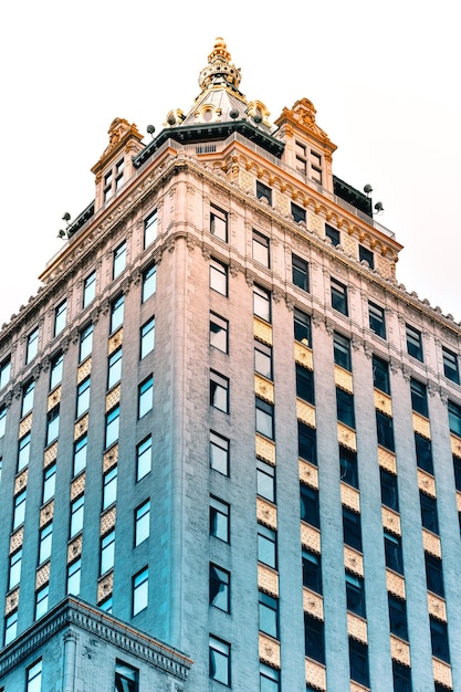 Grand Army Plaza edificios hoteles apartamentos y oficinas detalle de la ciudad de Nueva York Estados Unidos