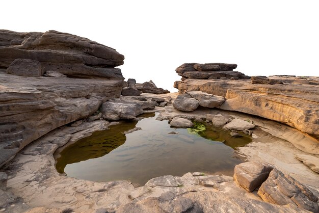 Grand Canyon dreitausend Wellen und Flusstal-Sandstein, der von einem langen Naturfluss erodiert wurde