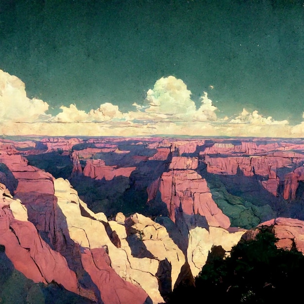 Grand Canyon estilo anime