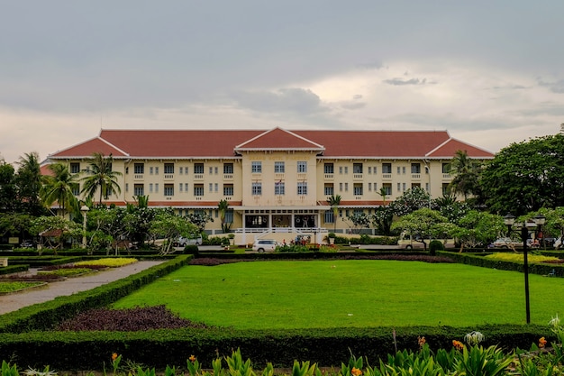 Grand Hotel DAngkor em Siem Reap, Camboja, abril de 2017