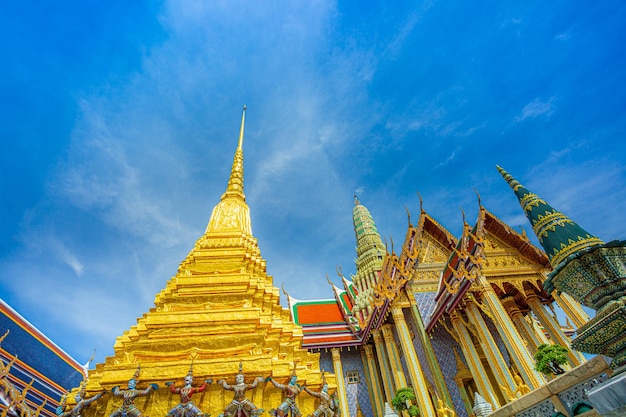 Grand Palace em Bangkok e Templo Wat Phra Kaew