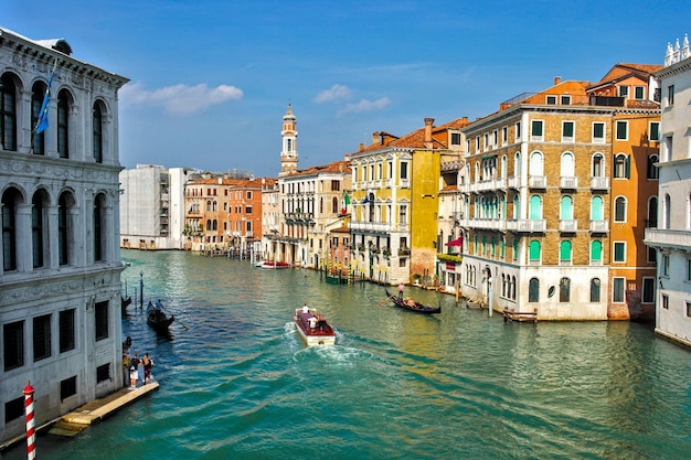 Grande Canale desde el puente de Rialto