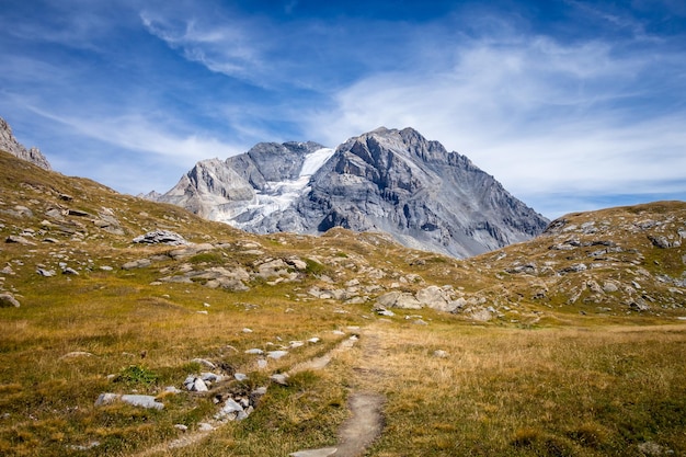 Grande Casse Alpine Gletscherlandschaft in den französischen Alpen