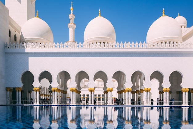 Grande mesquita de abu dhabi