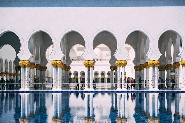 Grande mesquita de abu dhabi