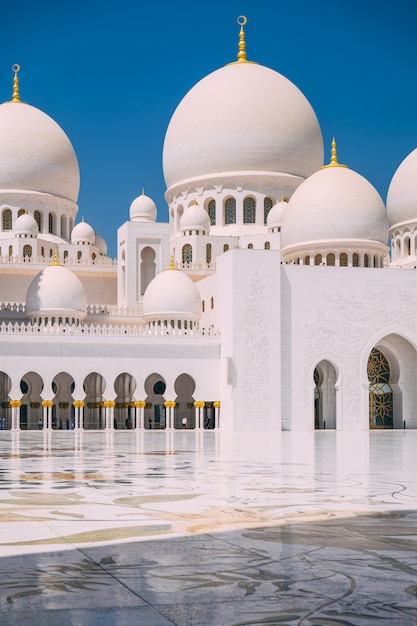 Grande mesquita de abu dhabi