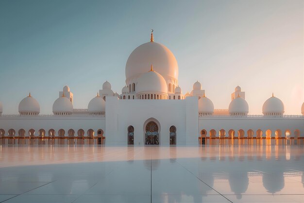 Grande Mesquita de Sheikh Abraham, em Abu Dhabi