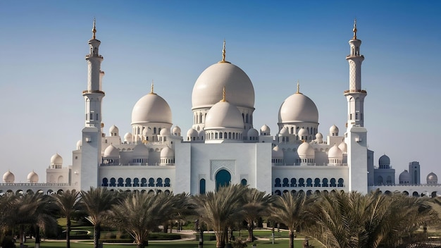 Grande mesquita do xeque Zayed de Abu Dhabi