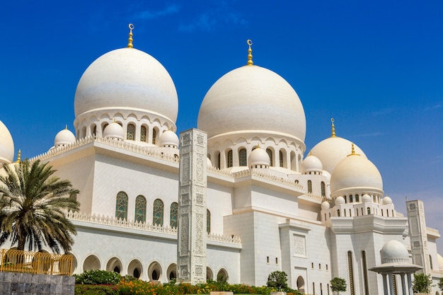 Grande Mesquita Sheikh Zayed em Abu Dhabi, Emirados Árabes Unidos