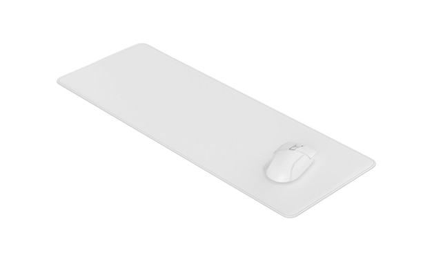 Foto grande mouse pad de jogo em fundo branco