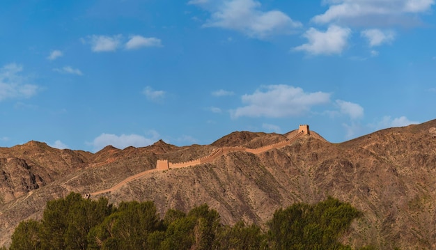 Grande Muralha da China de Jiayuguan