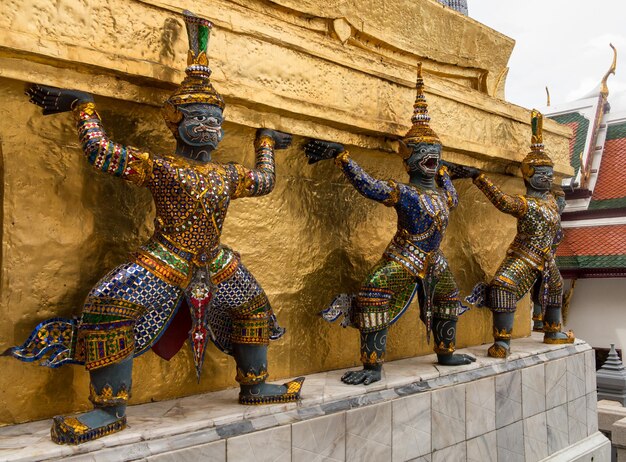 Grande Palácio em Bangkok Tailândia