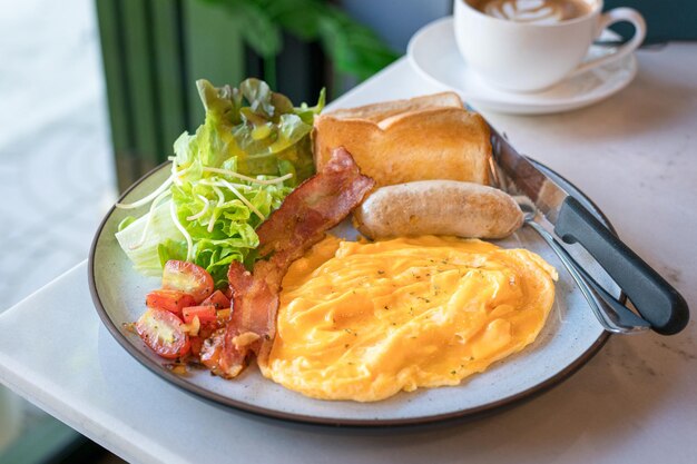 Foto grande pequeno-almoço inglês