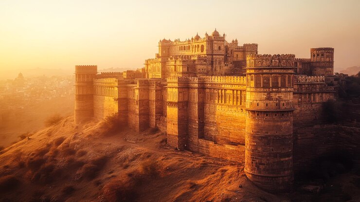 Los grandes fuertes de Rajasthan muestran la fuerza de la arquitectura india