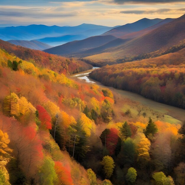 Grandes prados ondulados espalhados pelo fundo da paisagem