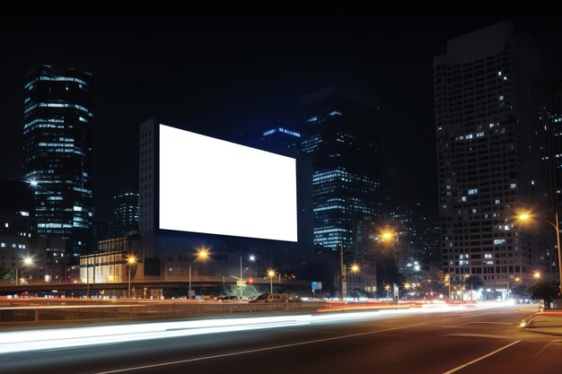 Grandes vallas publicitarias al aire libre en las ciudades