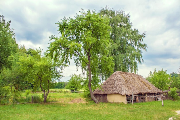 Granero de madera ucraniano