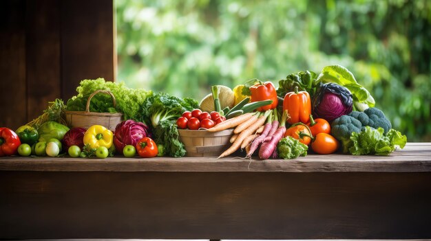 Granja de alimentos saludables naturales orgánicos