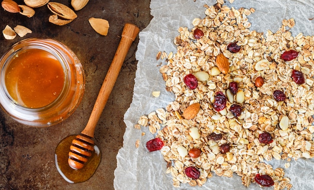 Granola al horno casera