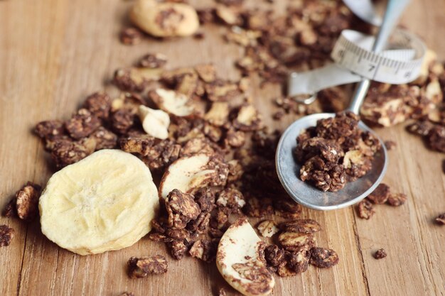 granola saludable con anacardo