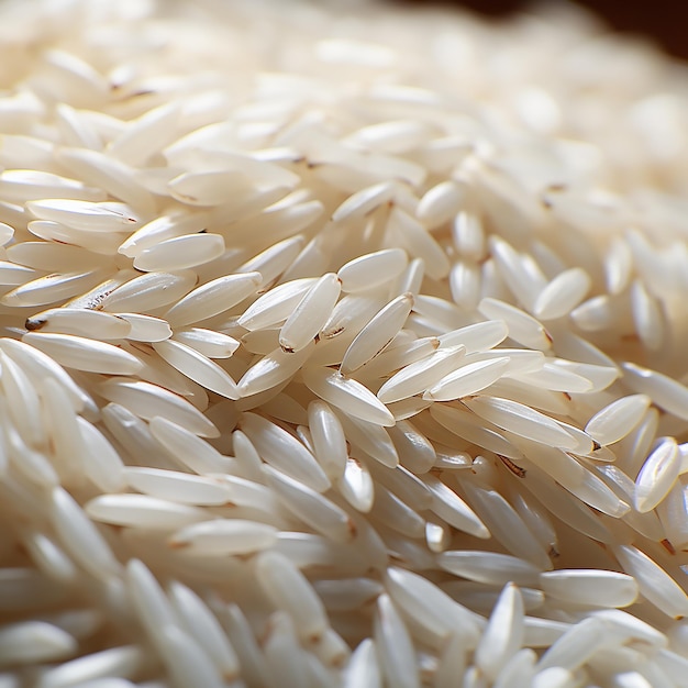 Granos de arroz procesados en 3D