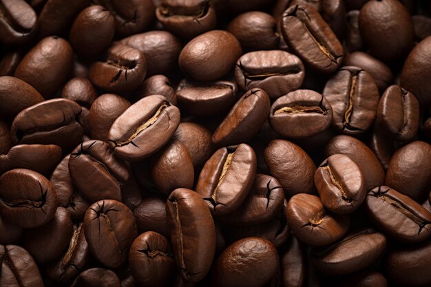 granos de café frescos