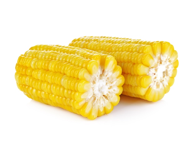 Granos de maíz en mazorca